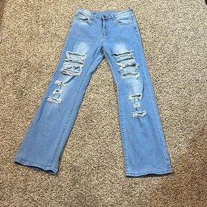 Ripped jeans size Small